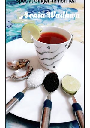A picture of Special Ginger-lemon tea.