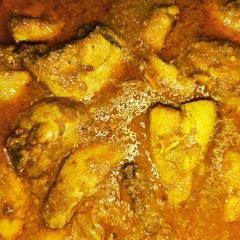 A picture of Chicken Qorma.