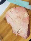 Punta de anca o Picanha en pasta de ajo