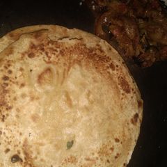 A picture of Brinjal bharta.