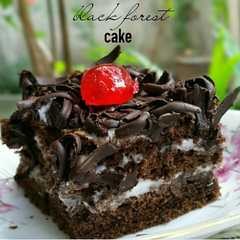 รูปของ Black forest cake