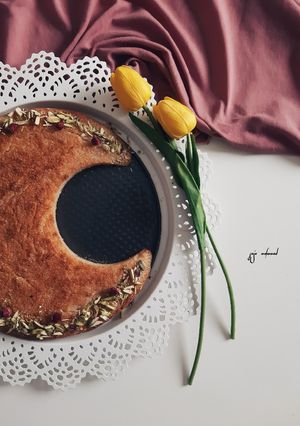 صورة لوصفة بسبوسة