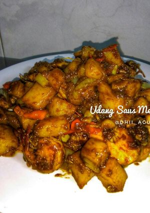 Foto resep Udang Saus mentega