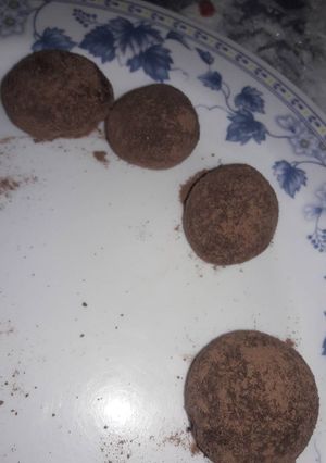 Una foto de Trufas de chocolate
