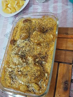 صورة لوصفة صينية دجاج بالكريمة