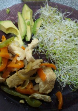 Una foto de Fajitas Tricolor