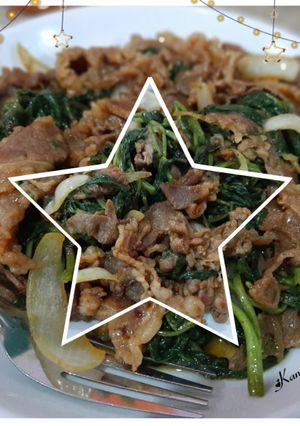 Foto resep Kangkung Yakiniku