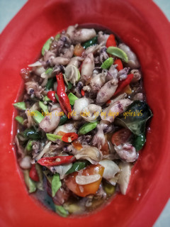 Foto resep Baby cumi pete cabe ijo