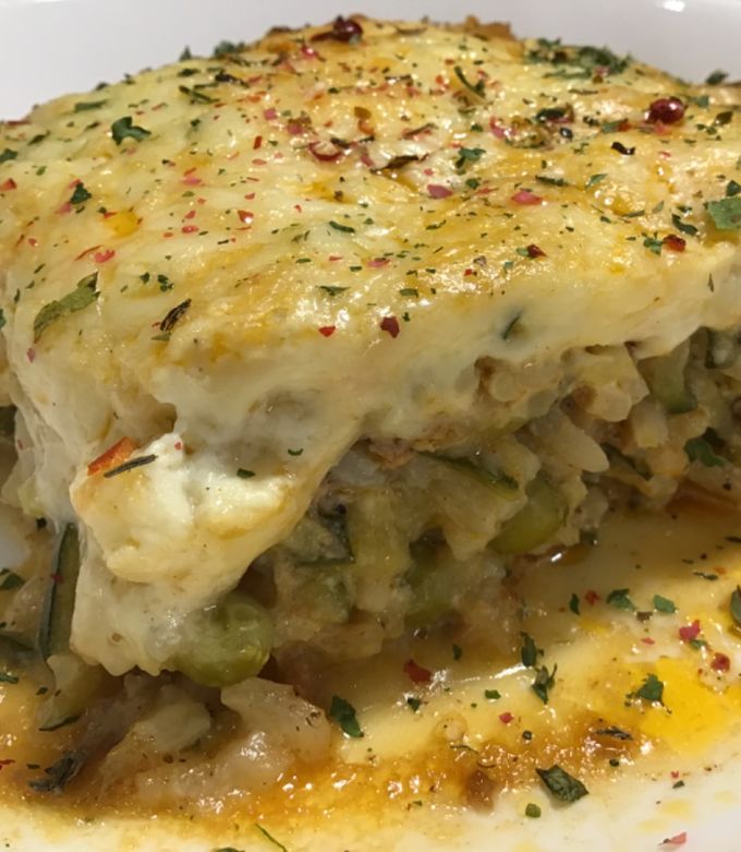 Rakott cukkini recept fotója