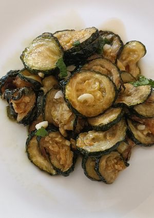A picture of Zucchine alla scapece.