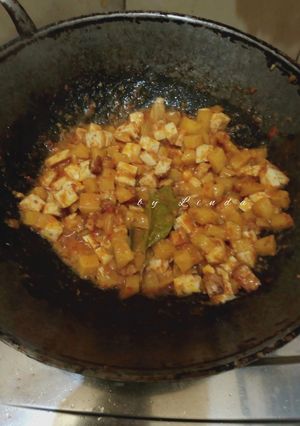 Foto resep Sambal goreng kentang putih telur