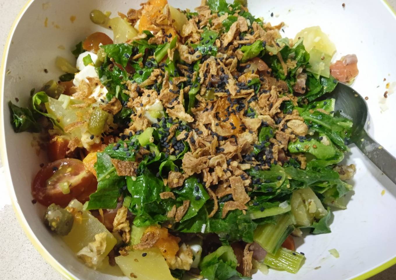 Ensalada templada de patata