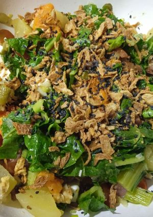 Una foto de Ensalada templada de patata