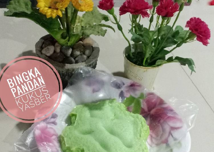 Resep Bingka telur pandan kukus, Enak