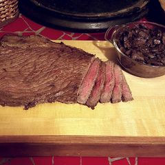 A picture of Marinated London Broil.