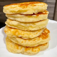 A picture of ✨Fluffy✨ Cottage Cheese Pancakes.