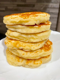 A picture of ✨Fluffy✨ Cottage Cheese Pancakes.