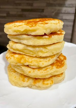 A picture of ✨Fluffy✨ Cottage Cheese Pancakes.