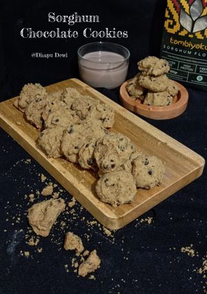 Foto resep Sorghum chocolate cookies