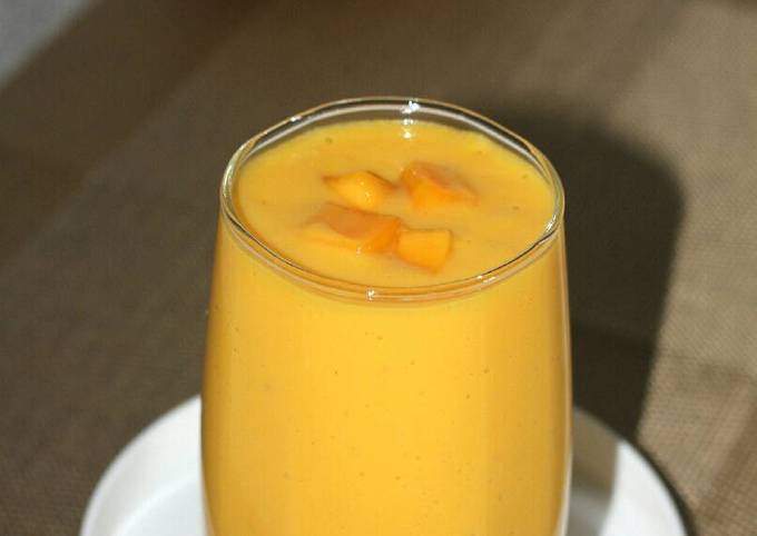 Mango Milkshake Recipe How to make Mango Milkshake