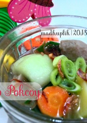 Foto resep Sop Pokcoy #SeninSemangat #BikinRamadanBerkesan #14