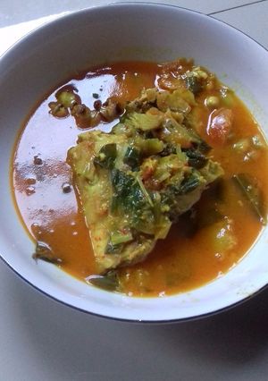 Foto resep Kepala kakap tanpa santan