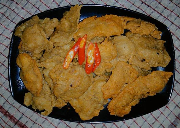 Resep Ayam Fillet Crispy ala KFC (18), Bisa Manjain Lidah