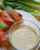 Chicken Salad Rolls with Honey Mustard Sauce