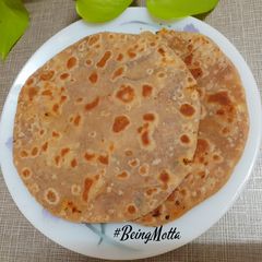 A picture of Bihari Sattu Paratha.