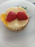Cheesecake fraise mangue