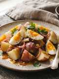 🥔 Ensalada Cubana de Papa y Huevo al Mojo (Rápida en Olla de Presión)