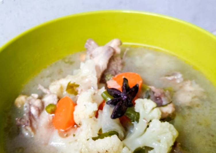IDE #Resep Sup ayam menu masakan sehari hari