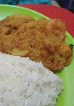 Foto resep Rempeyek tahu udang