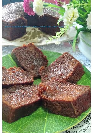 Foto resep Bolu sarang semut / bolu karamel