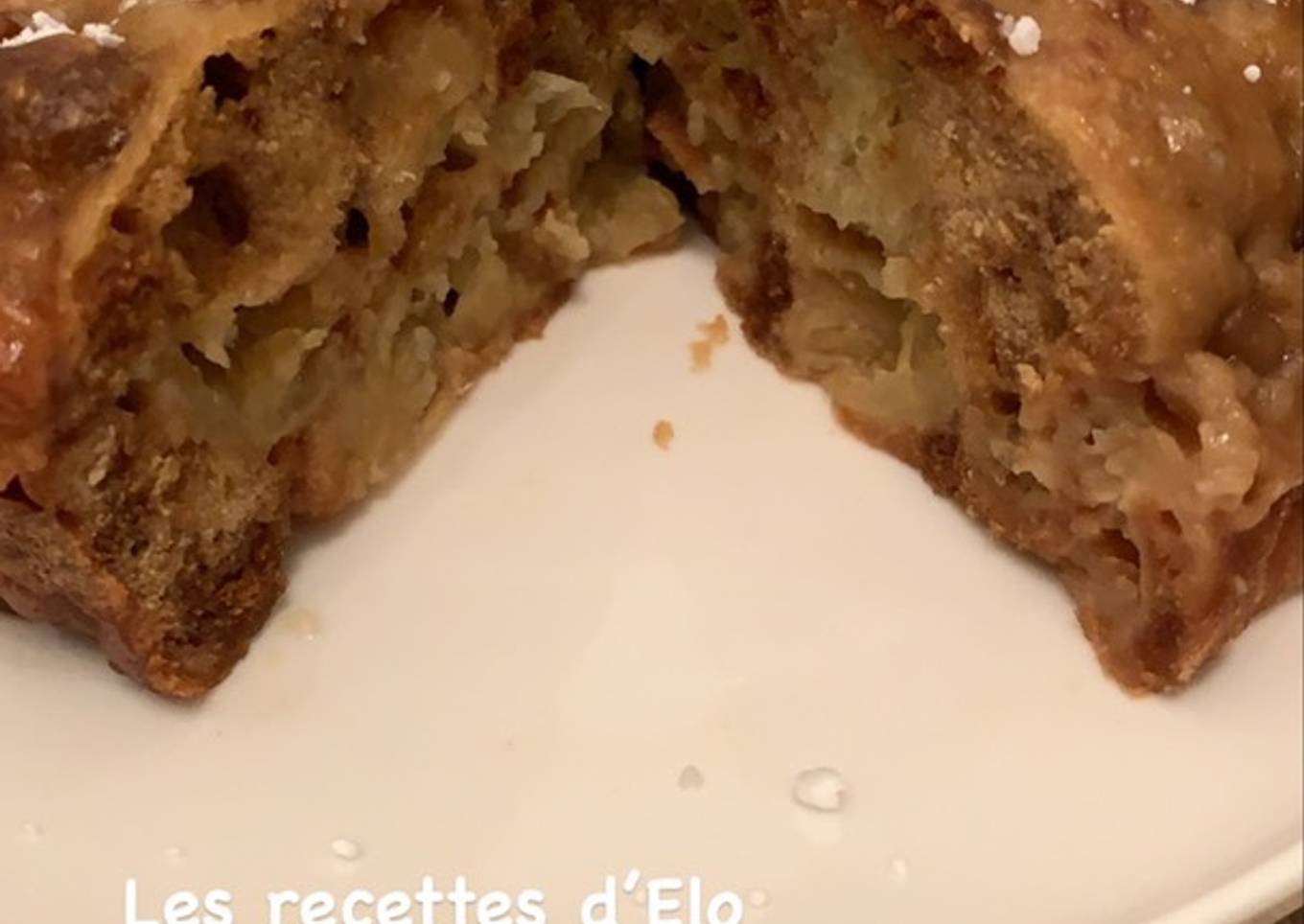 Gâteau aux pommes et spéculos au Cookeo