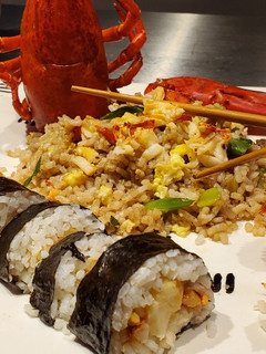 A picture of Lobster Fried Rice.