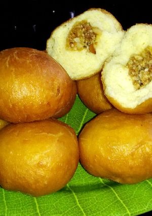 Foto resep Roti goreng isi kacang