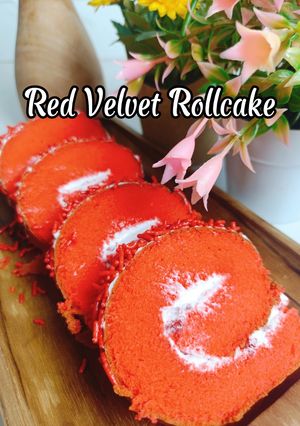 Foto resep Red Velvet Roll Cake 🇮🇩