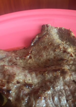 Una foto de Bistec Dijon