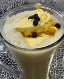 Muskmelon ice cream shake