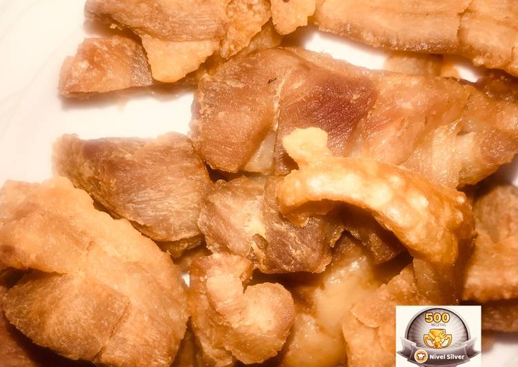 Chicharrones en air fryer Receta de Maria Luisa Aguilar- Cookpad