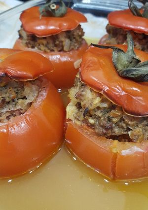Une photo de Tomates farcies au curry