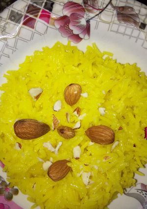 A picture of Yellow rice.