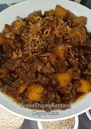 Foto resep 54. Semur daging kentang
