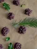 Bombons de Chocolate e Arroz Tufado