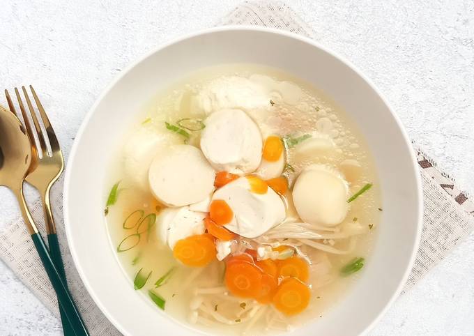 Sup/ Sop Tofu Bakso Ikan