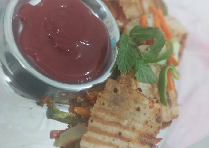 Tacos from leftovers Rotis