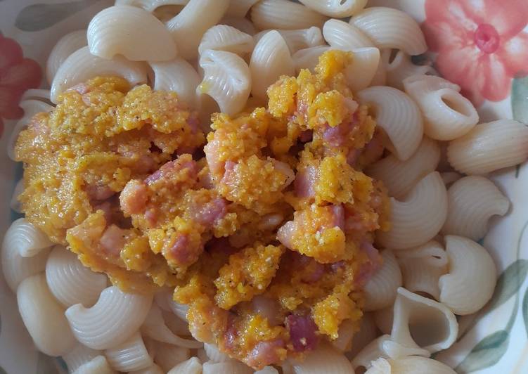 Pasta carbonara con spezie..😋😋🤗🤗