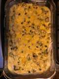 Pescado gratinado con alcaparras