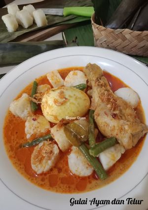 Foto resep Gulai Ayam dan Telur